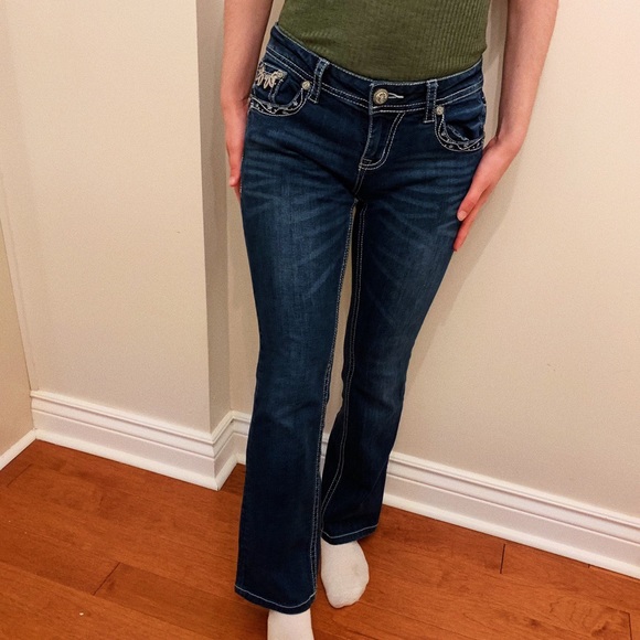 Vintage Flare Y2K Bootcut Jeans - Picture 3 of 4